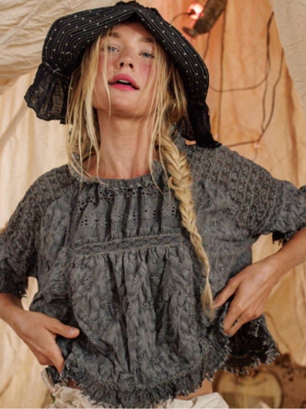 Lace Work Gabriela Blouse